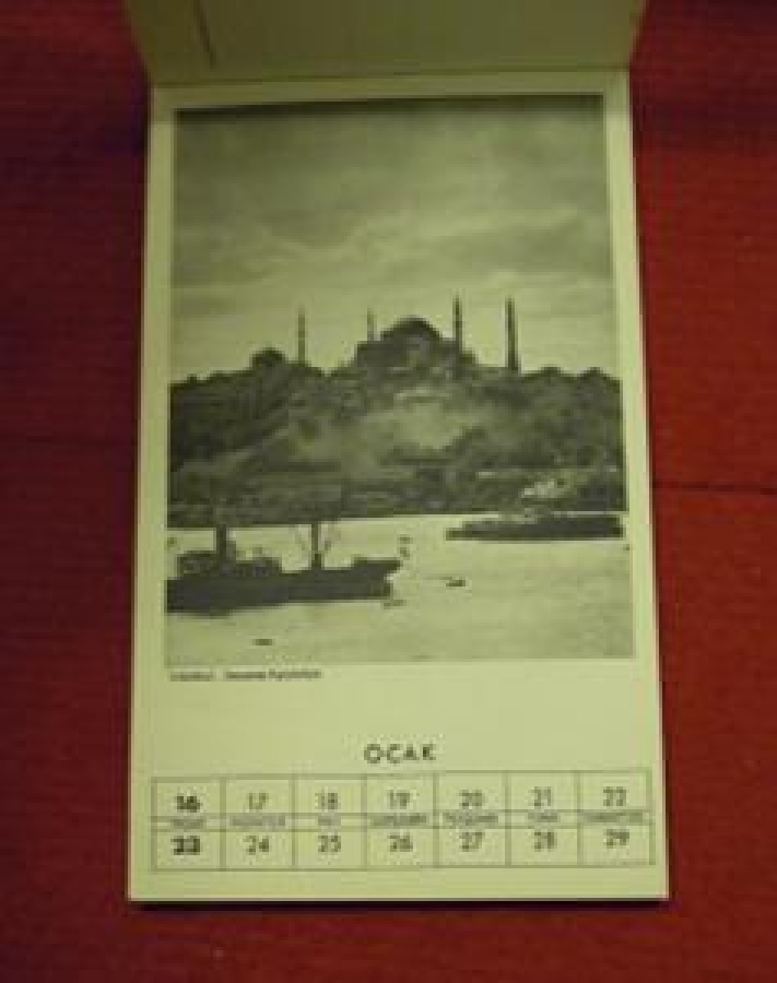 ZİYAD EBÜZZİYA - HAFTALIK TAKVİM 1949 TASVİR NEŞRİYATI 