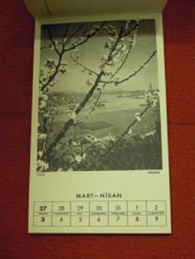 ZİYAD EBÜZZİYA - HAFTALIK TAKVİM 1949 TASVİR NEŞRİYATI 