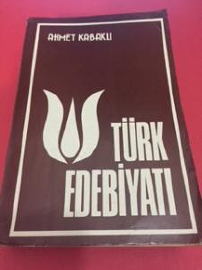 AHMET KABAKLI TÜRK EDEBİYATI CİLT 2 774 SAYFA BİZİM OFSET 
