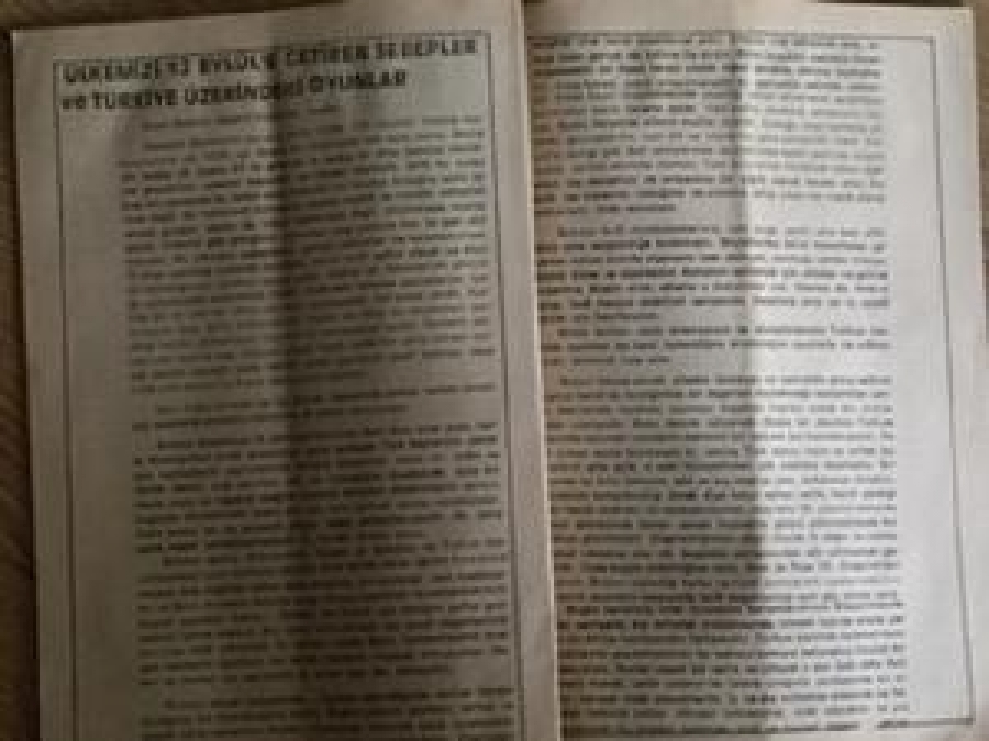 BATI TRAKYA TÜRKÜNÜN SESİ BATI TRAKYA SİYASİ,TÜRKÇE AYLIK DERGİ SAYI 211 