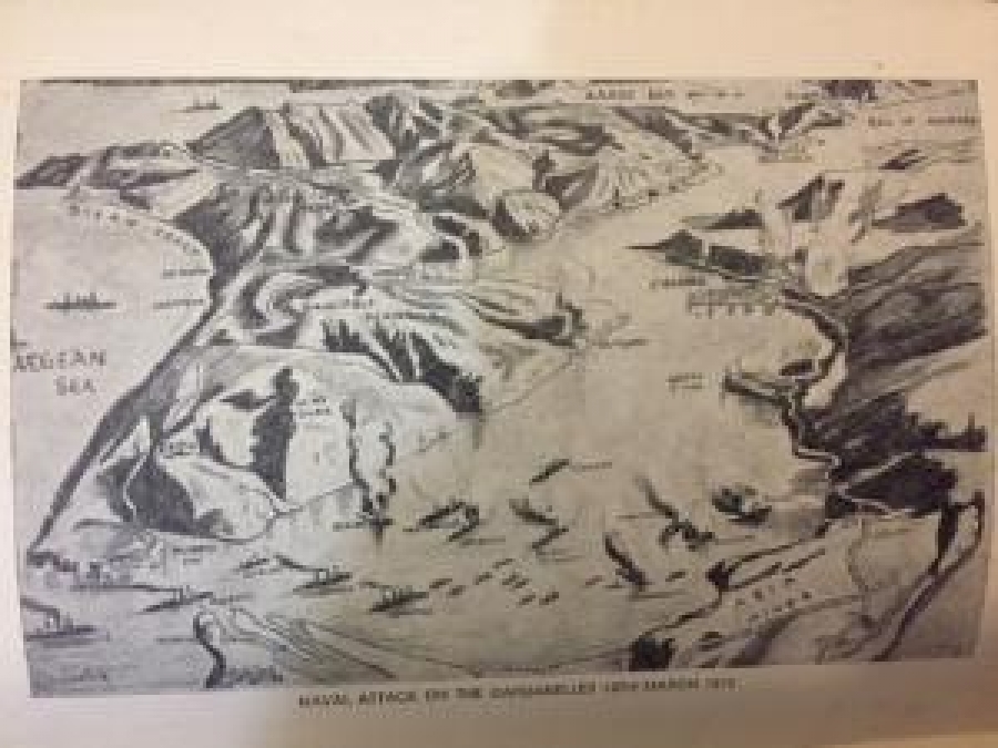 GALLİPOLİ CAMPAİGN  1915   DARDANEL ÇANAKKALE SAVAŞI DERGİSİ  1971 BASIMI 