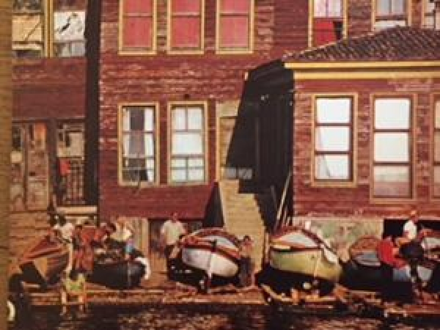 ECZACI BAŞI İLAÇ FABRİKASI KIYILAR TEMALI FOTOĞRAFLAR 1973 KUŞE KAĞIT