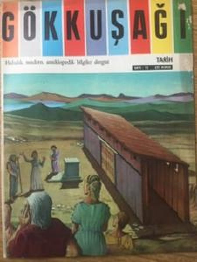 GÖKKUŞAĞI HAFTALIK MODERN ANSİKLOPODİK DERGİ 250 KURUŞ 1965 SAYI 13 