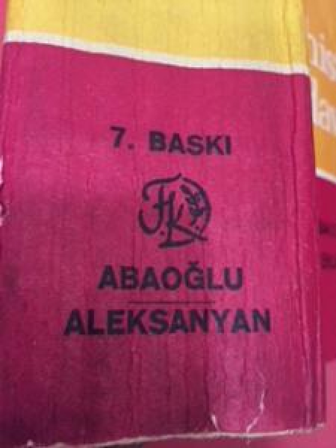 HEKİMLER İÇİN TEŞHİSDTEN TEDAVİYE PROF DR CİHAT ABAOĞLU PROF DR VAHE ALEKSANYAN 7. BASKI 