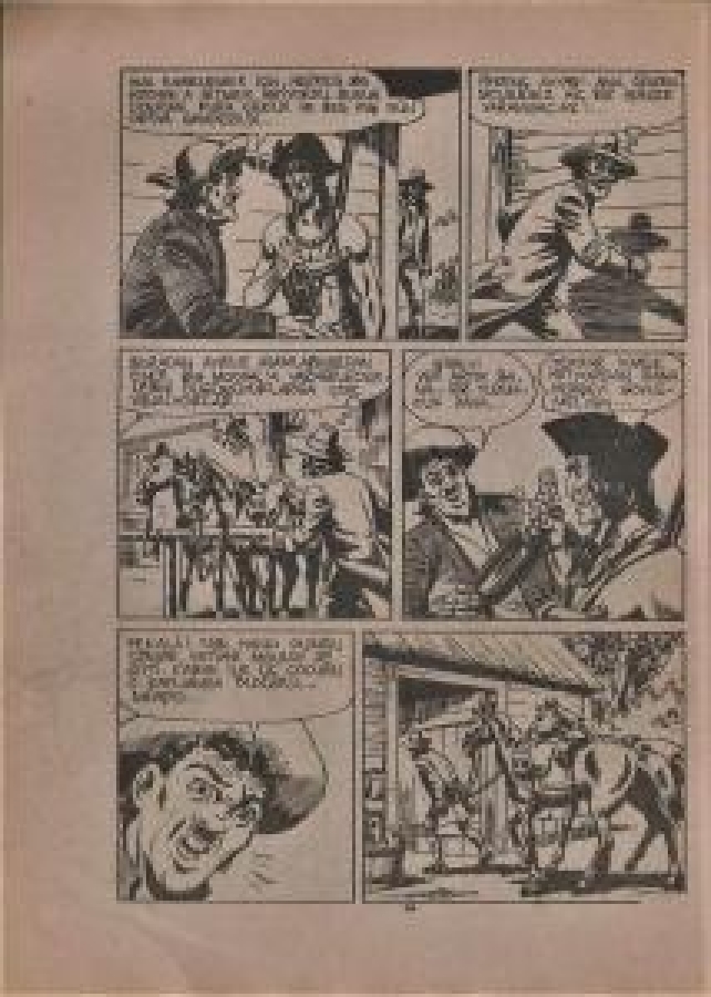 KAPTAN SWİNG DAZLAK KAFA MİLLİYET SİYAH BEYAZ CİZGİ ROMAN 18 X 13 ÖLCÜDE 