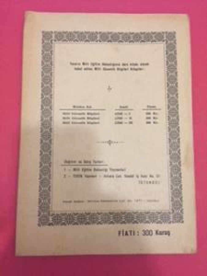 MİLLİ GÜVENLİK BİLGİLERİ 2 BURHANETTİN BİGALI 5 BASKI 