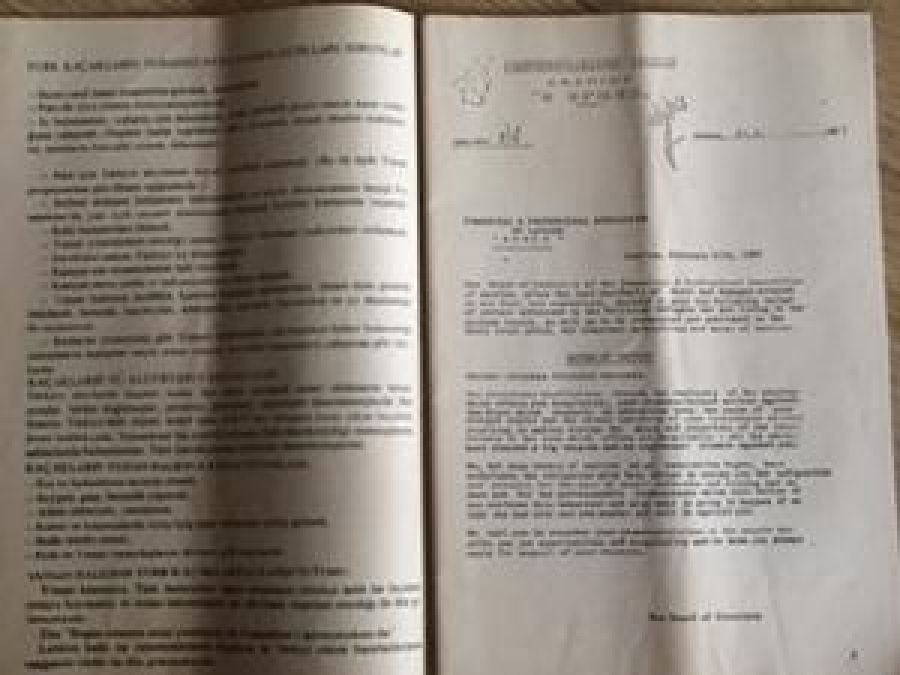 BATI TRAKYA TÜRKÜNÜN SESİ BATI TRAKYA SİYASİ,TÜRKCE AYLIK DERGİ SAYI 241 15 NİSAN 1987 