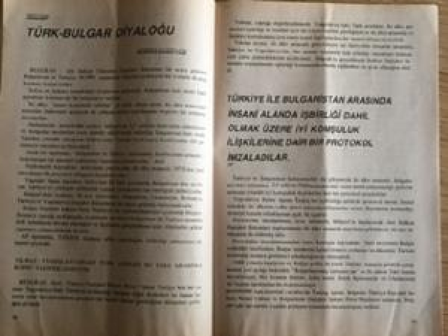 BATI TRAKYA TÜRKÜNÜN SESİ BATI TRAKYA SİYASİ,TÜRKCÜ AYLIK DERGİ MART 1988 SAYI 251