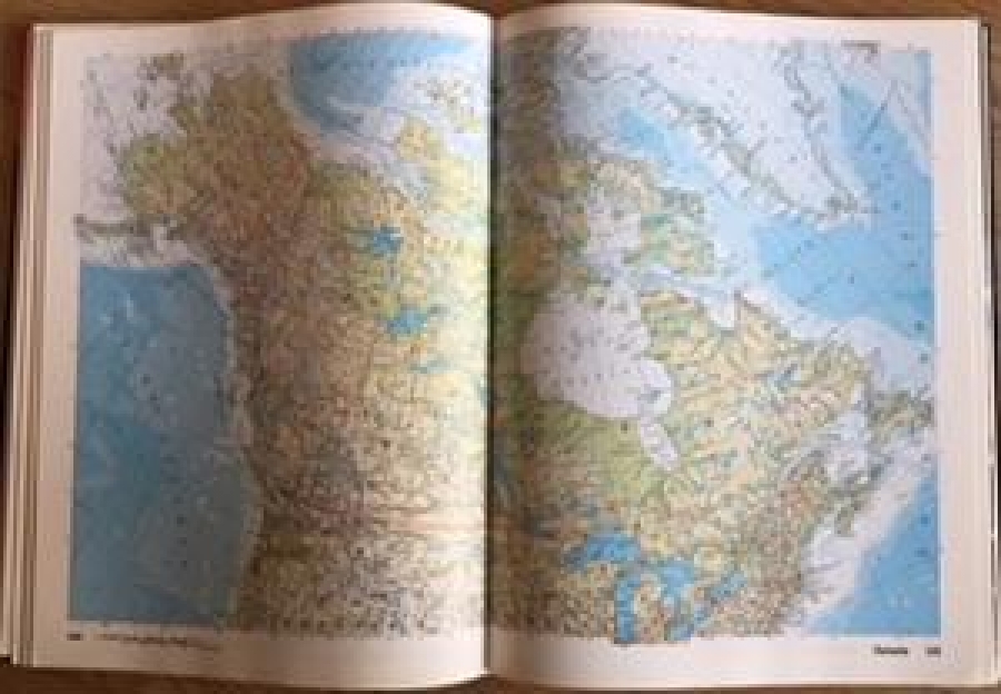 BÜYÜK DÜNYA ATLASI MİLLİ GAZETENİN HEDİYESİDİR 304 SAYFA İSRAİLSİZ DÜNYA HARİTASI 