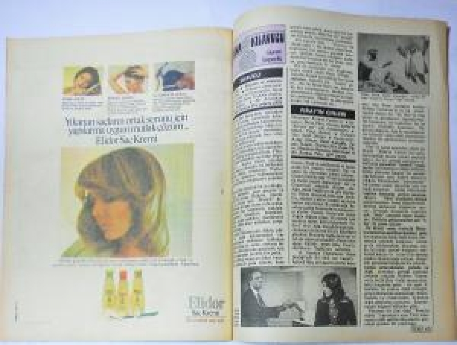 HEY TV MAGAZİN DERGİ SAYI 6. 18 ARALIK 1978 