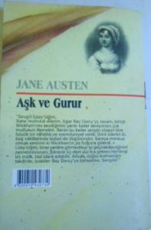 JANE AUSTEN AŞK VE GURUR AŞK ROMANI AŞKTAN DERS ALINACAK BİR ROMANDIR 
