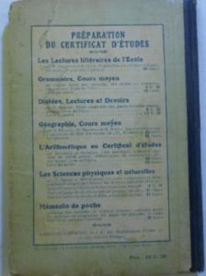 LEÇONS İLLUSTREES DE FRANÇAIS PAR E.BREUIL RESİMLİ FRANSIZCA DİL BİL GİZİ YAZIMI 