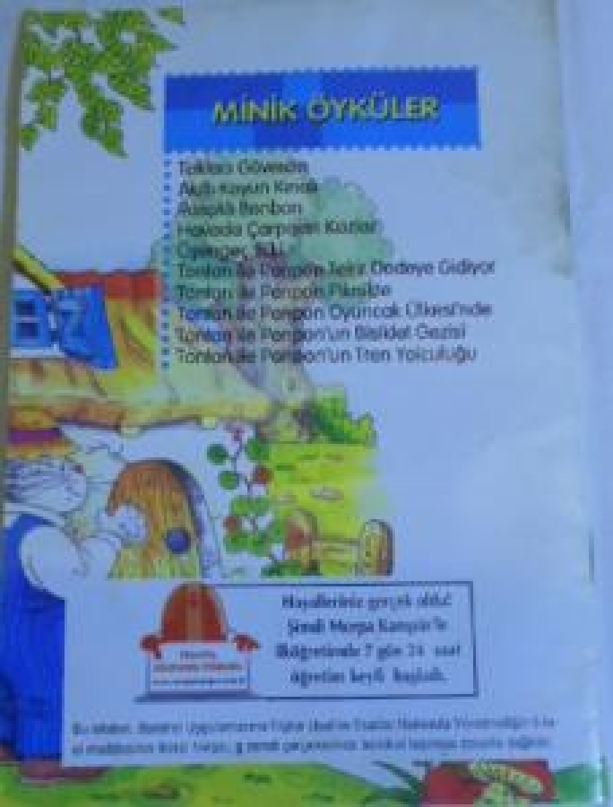 TEKİR DEDEYE GİDİYOR MASAL KİTABI RENKLİ KAPAK ESİYE ERİN 