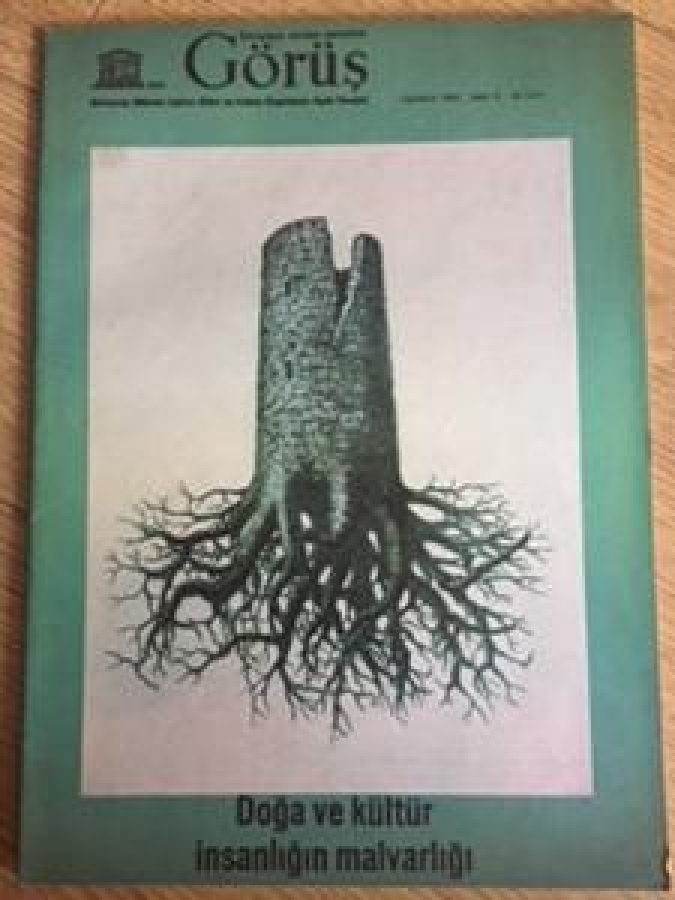 UNESCODAN GÖRÜŞ DÜNYAYA AÇILAN PENCERE DERGİSİ AĞUSTOS 1980 SAYI 8 