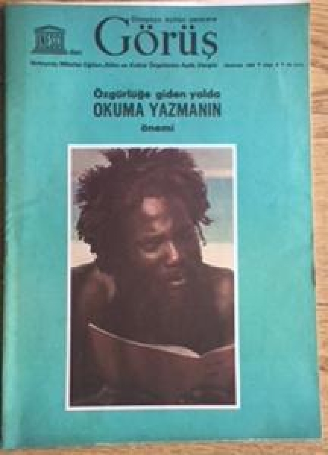 UNESCODAN GÖRÜŞ DÜNYAYA AÇILAN PENCERE DERGİSİ HAZİRAN 1980 SAYI 6 