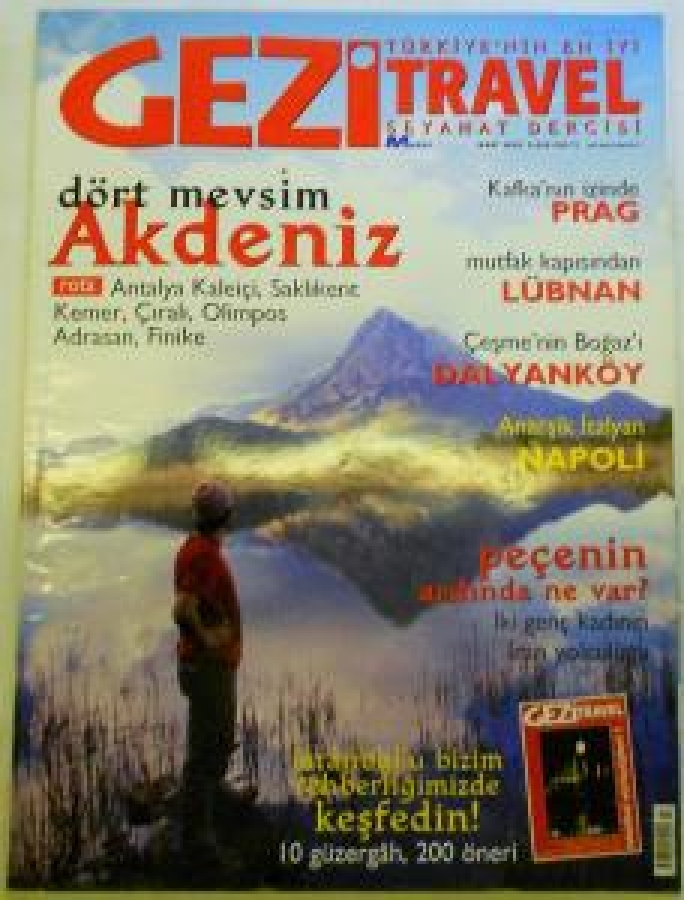 AKDENİZ DÖRT MEVSİM TÜRKİYENİN EN İYİ SEYAHAT DERGİSİ 