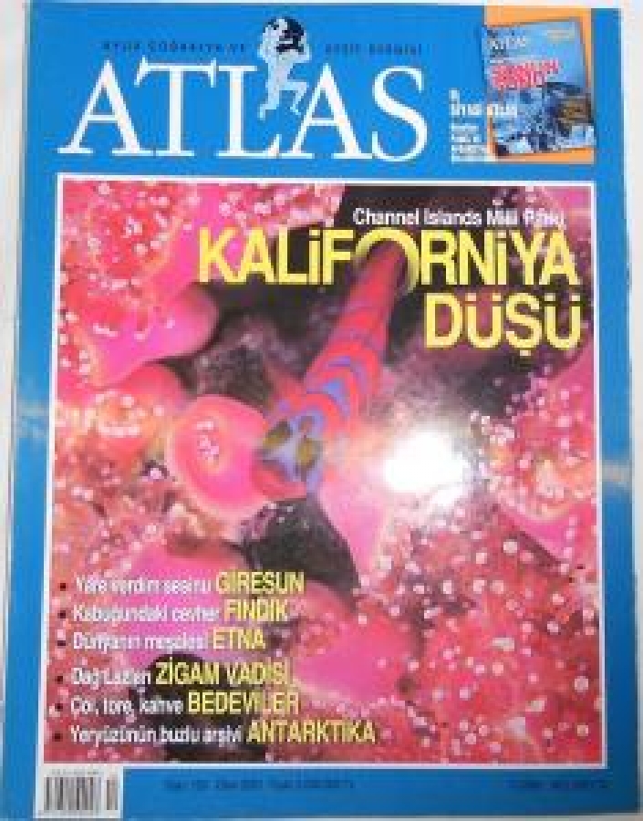 ATLAS DERGİ AYLIK COĞRAFYA VE KEŞİF DERGİSİ SAYI 103 EKİM 2001 