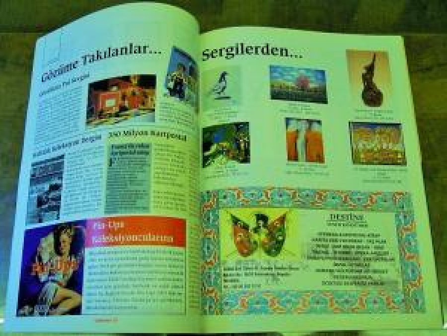 COLLECTION GEÇMİŞİN DEĞERLERİNİ GELECEĞE TAŞIYANLARIN DERGİSİ SAYI 1 EKİM-KASIM-ARALIK 2000 