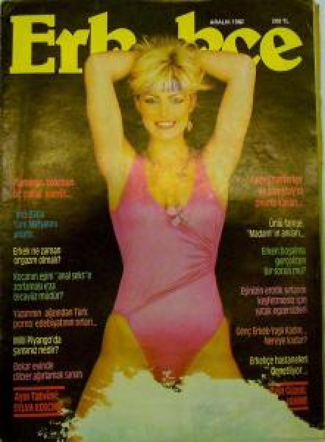 ERKEKÇE DERGİ ARALIK 1982 SAYI 12 TÜRKİYE'NİN EN BÜYÜK DERGİSİ 