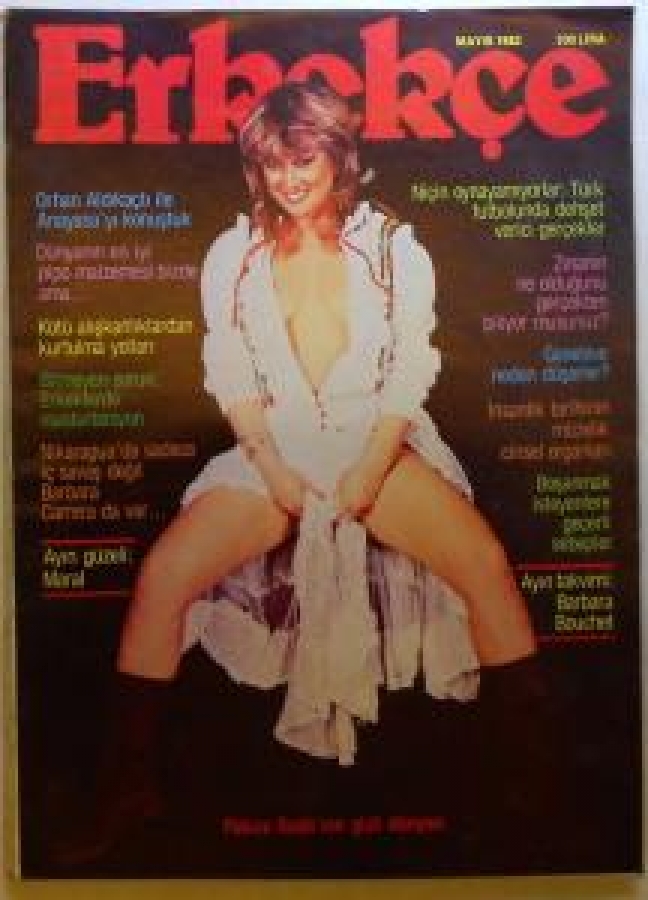 ERKEKÇE DERGİ MAYIS 1982 TÜRKİYE'NİN EN BÜYÜK DERGİSİ  