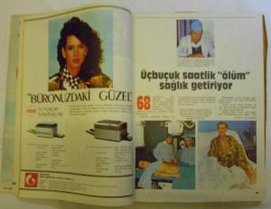 ERKEKÇE DERGİ TEMMUZ 1983 SAYI 7 TÜRKİYE'NİN EN BÜYÜK DERGİSİ 