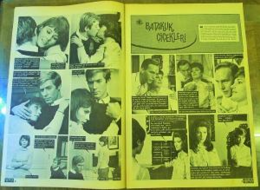 FOTO ROMAN DERGİ SALI GÜNLERİ ÇIKAR HAFTALIK MECMUA SAYI 67 AĞUSTOS 1965 