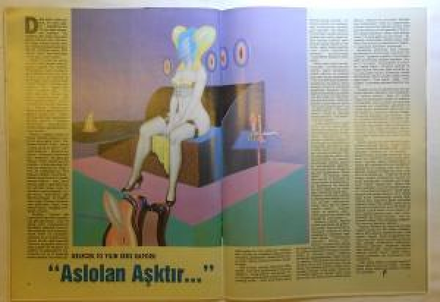 PLAYMEN MAYIS 1990 SAYI 5 EGE'NIN GONCASI AYIN KONUSU HER BAGAJA BİR KRİKO GEREK YOK 