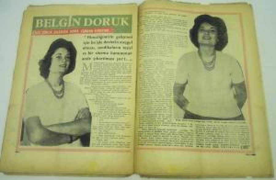 BÜYÜK GAZETE SAYI : 5 BELGİN DORUK 