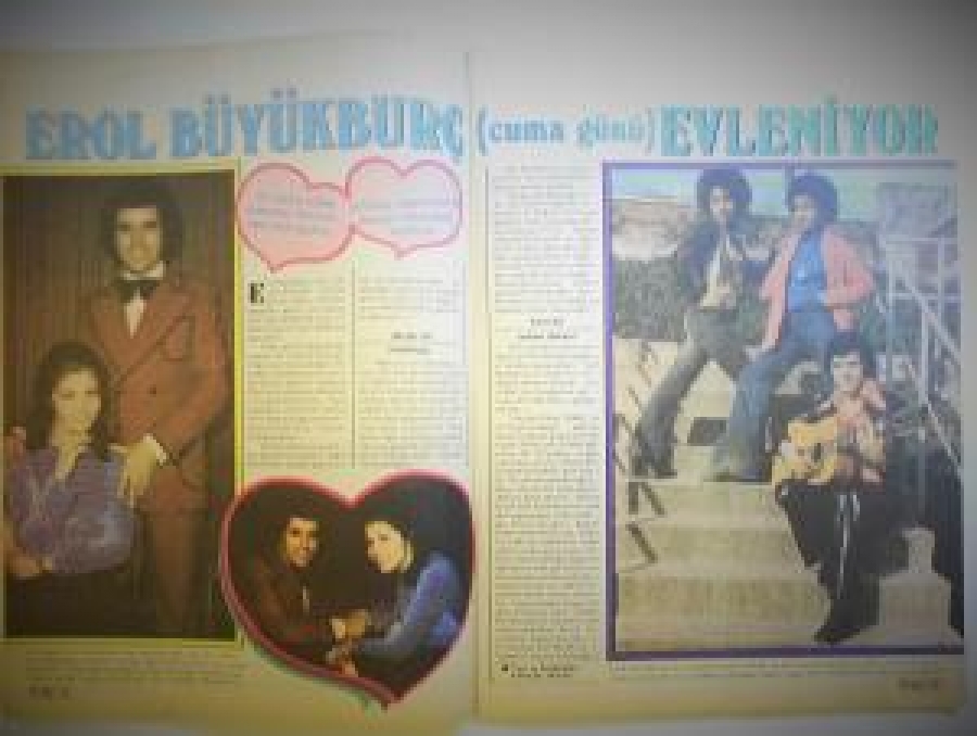 HEY HAFTALIK MAGAZİN DERGİ SAYI 10 21 OCAK 1976 SEÇİL HEPER OLAYI EROL BÜYÜKBURÇ CUMA ĞÜNÜ EVLENİYOR 