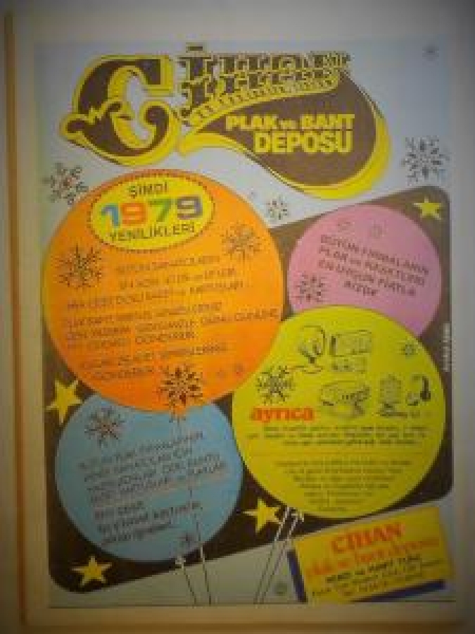 HEY HAFTALIK MAGAZİN DERGİ SAYI 13 5 ŞUBAT 1979 SEYYAL TANER. BAY GİTY ROLLERS . 