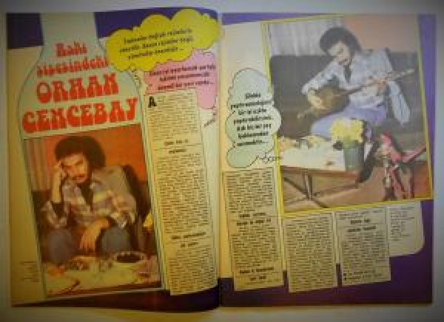HEY HAFTALIK MAGAZİN DERGİ SAYI 21. 4 NİSAN 1977 RAKI ŞİŞESİNDEKİ ORHAN GENCE BAY 1977 ERKEK MODASI 
