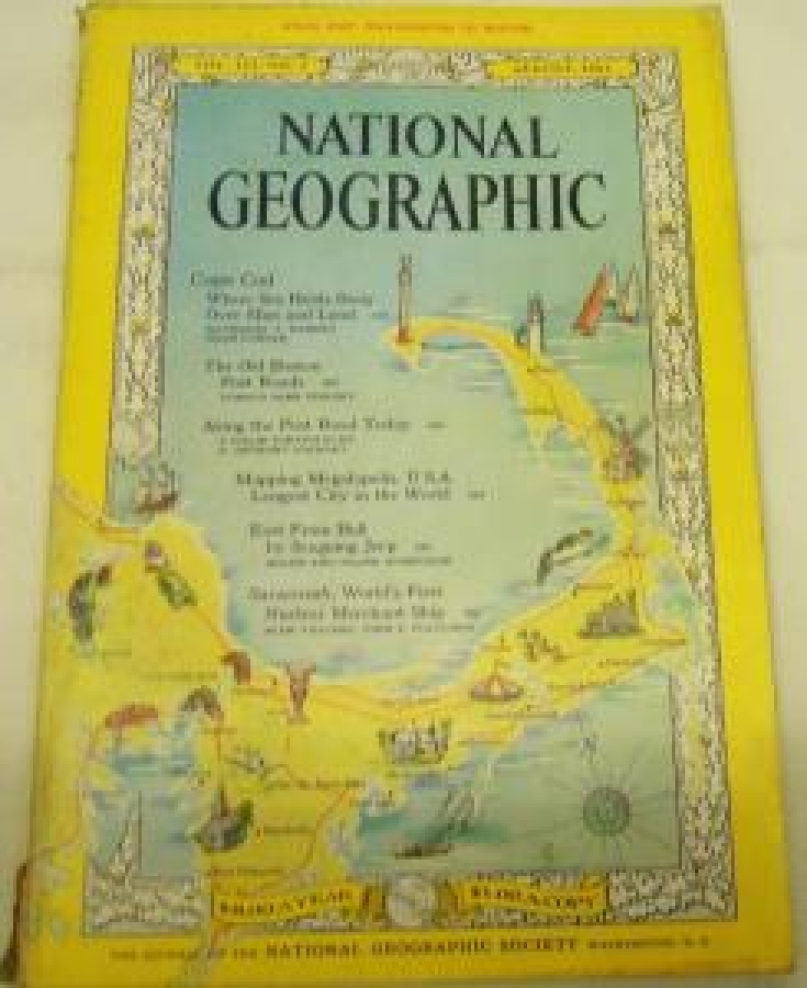 NATIONAL GEOGRAPHIC VOL .122. NO. 2 AGUSTS,1962 