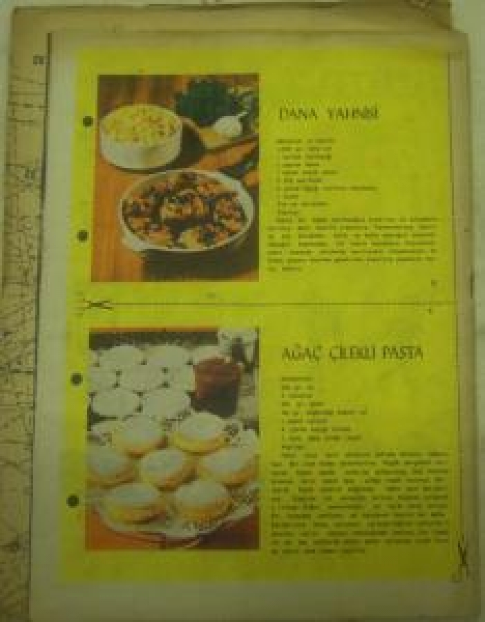 SAMANYOLU DERGİ ELBİSE PATRONU İLE NO : 115 14 MART 1974 