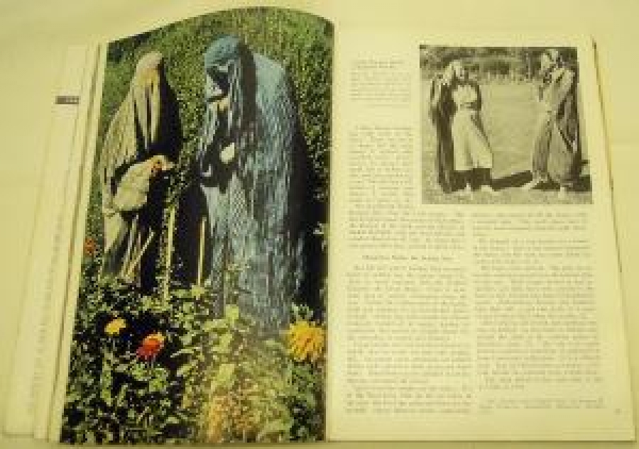 THE NATIONAL GEOGRAPHIC MAGAZINE JULY  1958 YILI AMERİKAN BASKI DERGİ 