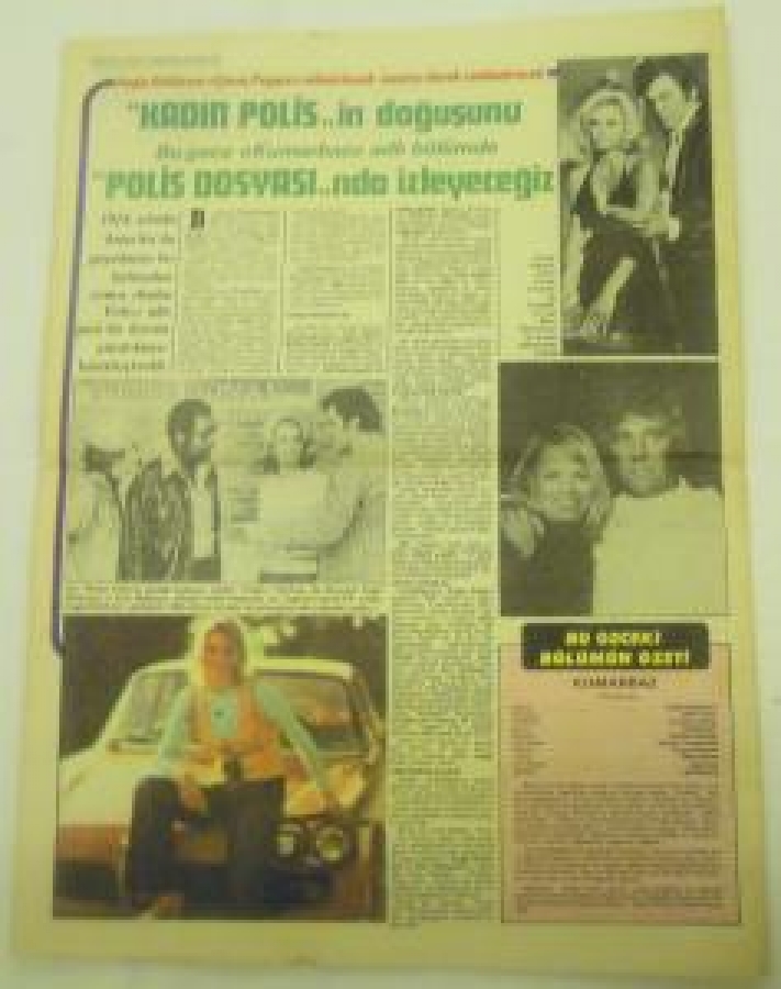 TV MAGAZİN SATI: 24 . 25 NİSAN 1977 TRT ANCAK 8,5 GÜN DAYANDI 