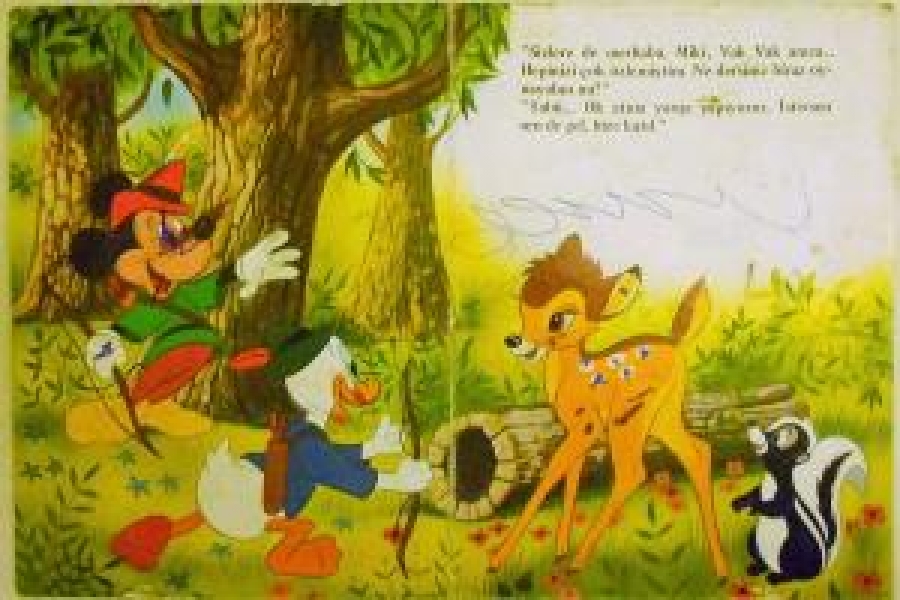 BAMBİ VE SEVİMLİ DOSTLAR ÇOCUK MASALLARINDAN