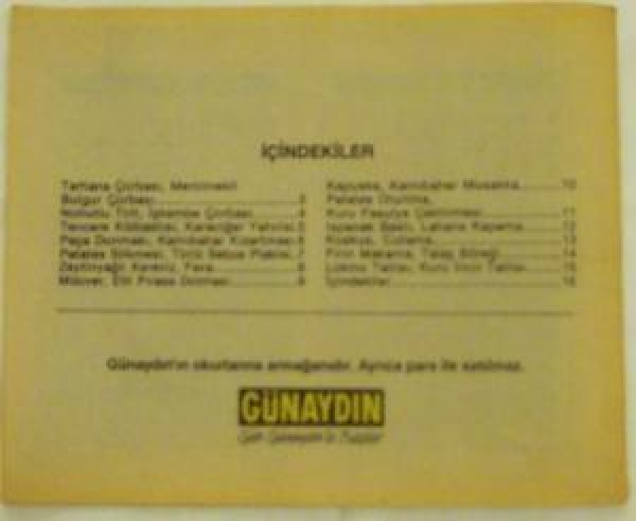 GÜNAYDIN CEP KİTAPLARI SERİSİNDEN LEZZETLİ KIŞ YEMEKLERİ 