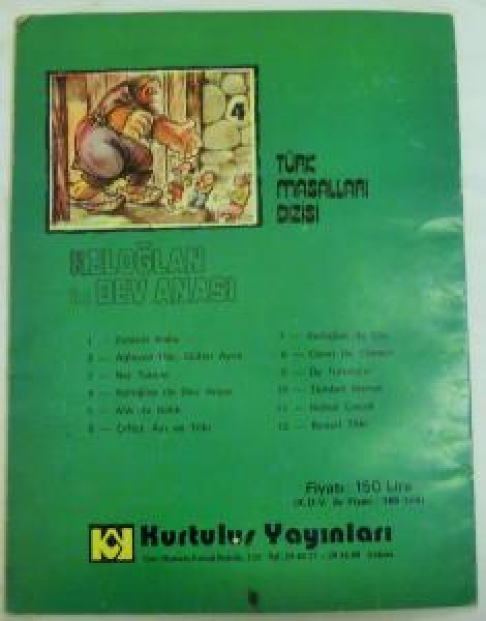 KELOĞLAN İLE DEV ANASI MASAL