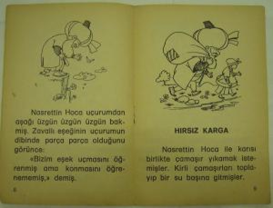 NASRETTİN HOCA UÇAN EŞŞEK MİNİ ÇOCUK YAYINLARI 1 BASIM EKİM 1981 SAYI 2 