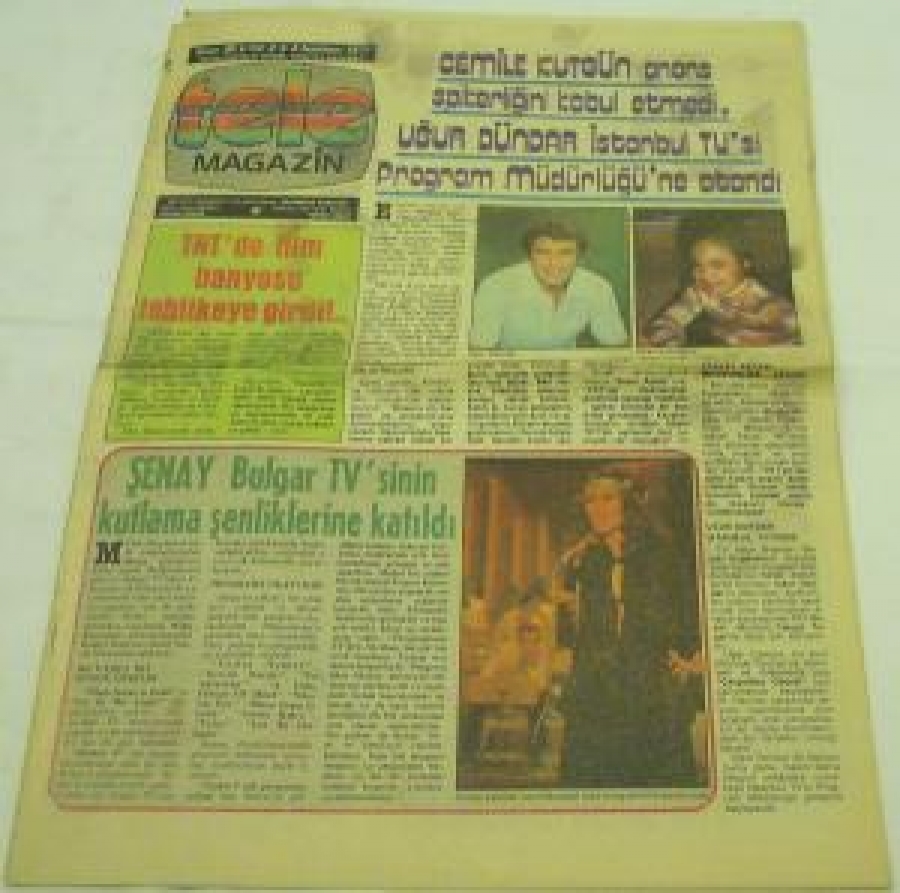 TELE MAGAZİN SAYI : 30 YIL : 4. 4 HAZİRAN 1979 HEY'İN HAFTALIK EKİDİR 