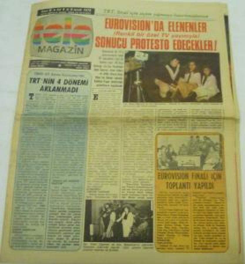 TELE MAĞAZİN SAYI . 9. YIL : 4. 8 OCAK 1979 HEY'İN HAFTALIK EKİDİR 