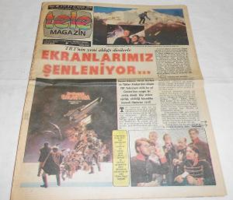 TELE MAGAZİN SAYI:28. YIL : 4. 21 MAYIS 1979 HEY'İN HAFTALIK EKİDİR 