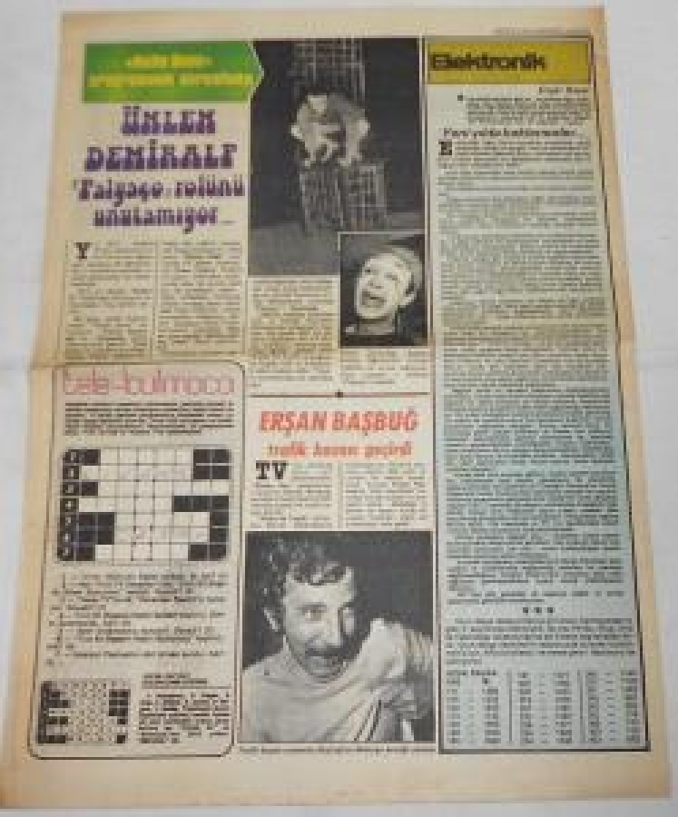 TV MAGAZİN HEY 3 OCAK 1977 EK 