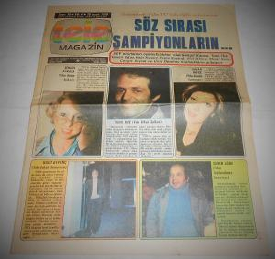 TV MAGAZİN SAYI: 10 YIL : 4 15 OCAK 1979 HEY'İN HAFTALIK EKİDİR 