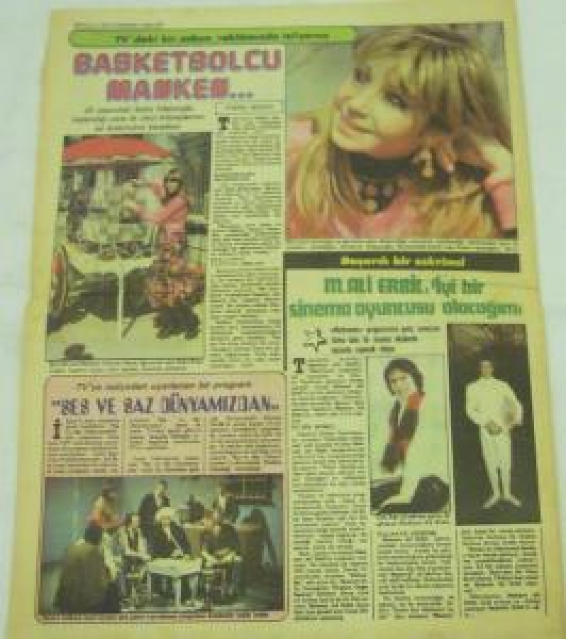 TV MAĞAZİN SAYI : 21. YIL : 2. 4 NİSAN 1977 HEY'İN HAFTALIK GAZETESİ PROGRAMLAR DEĞİŞİYOR!