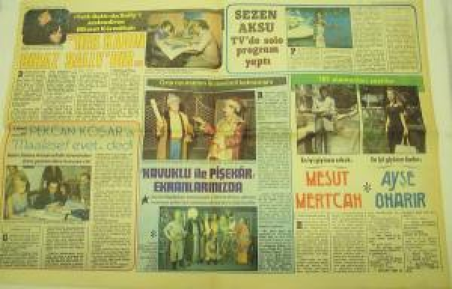 TV MAĞAZİN SAYI : 41 - YIL : 7 22 AĞUSTOS 1977 HEY'İN HAFTALIK GAZETESİ 