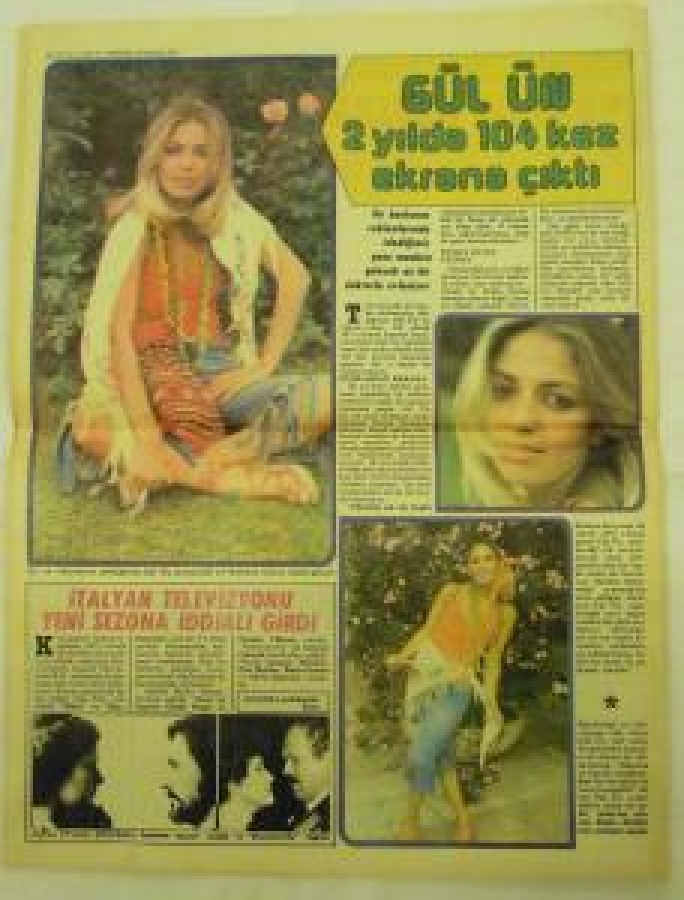 TV MAĞAZİN SAYI : 41 - YIL : 7 22 AĞUSTOS 1977 HEY'İN HAFTALIK GAZETESİ 