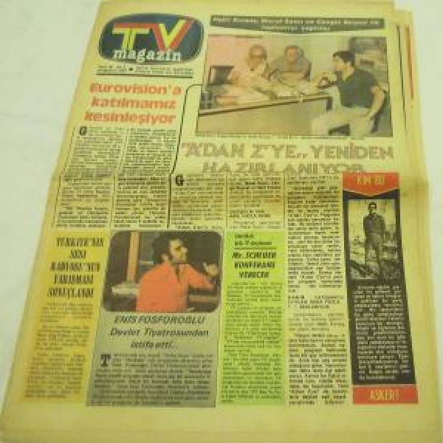 TV MAĞAZİN SAYI : 42 - YIL :7 29 AĞUSTOS HEY'İN HAFTALIK GAZETESİ 