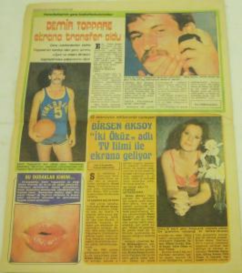 TV MAGAZİN SAYI: 50 YIL : 3 23 EKİM 1978 HEY'İN HAFTALIK GAZETESİ 