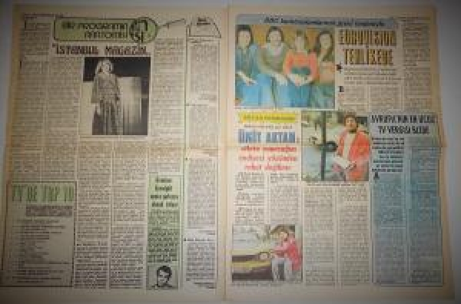 TV MAGAZİN SAYI:19. YIL:2. 21 MART 1977 HEY'İN HAFTALIK GAZETESİ 